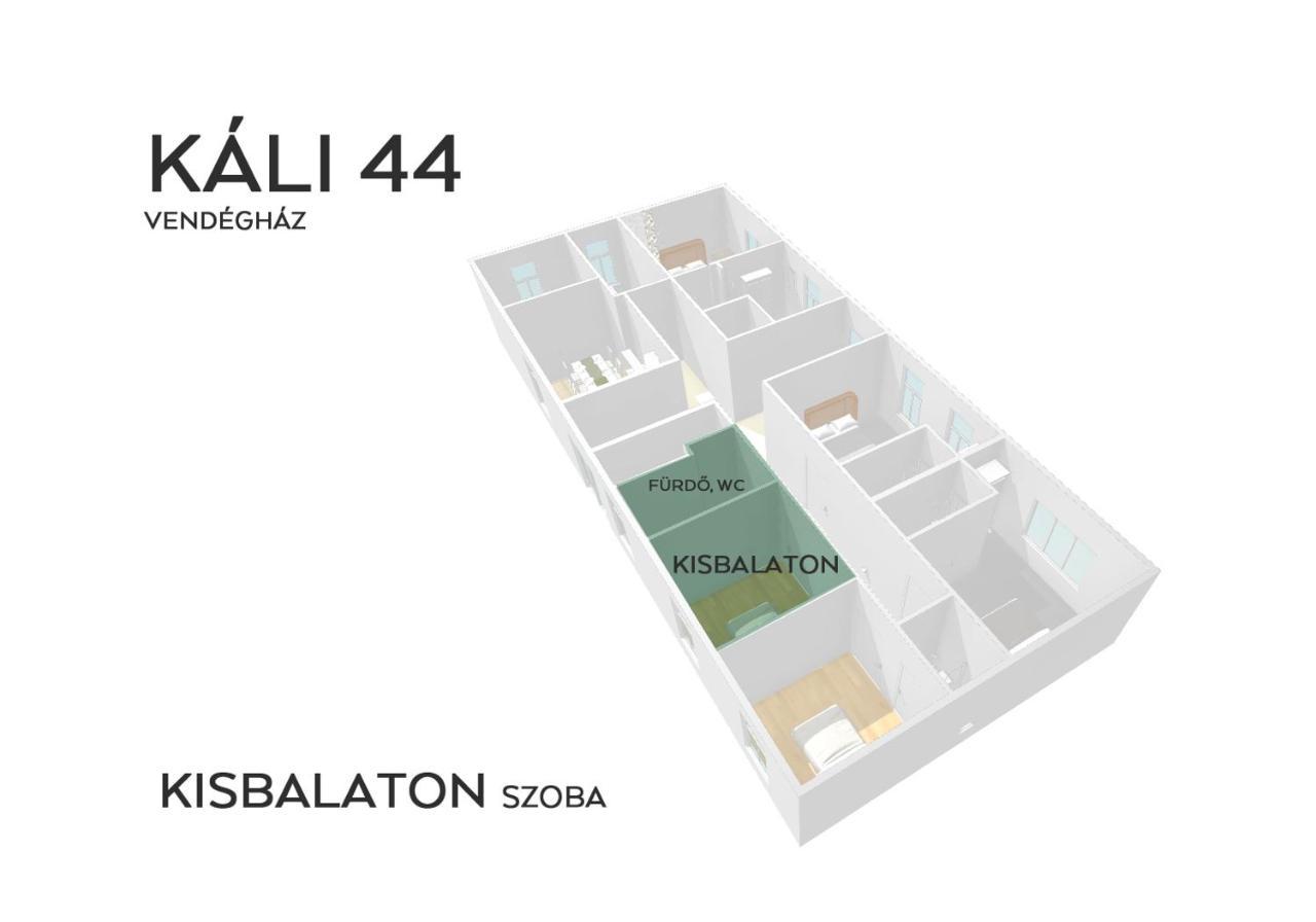 Kali44 Vendeghaz Otel Révfülöp Dış mekan fotoğraf